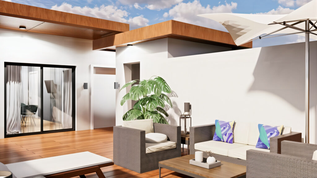 עיצוב פנים – The P Penthouse | Studio 1501